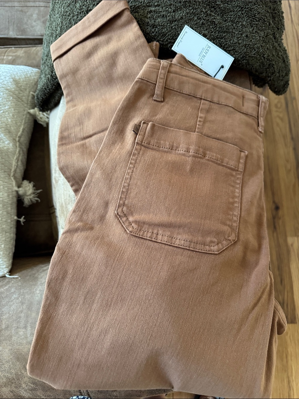 Judy Blue Rust Brown High-Rise Women’s Jeans
